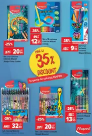 Catalog Carrefour Pagină 20: Set coloriaj Monster €32,90, Maped creioane colorate Infinity €12,90
