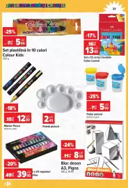 Catalog Carrefour Pagină 21: Set x 12 carioci lavabile Faber Castell €13,90, Marker Posca €12,90
