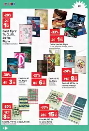 Catalog Carrefour Pagină 22: Herlitz caiet a4 €15,90, Herlitz caiet a5 €8,99