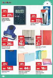 Catalog Carrefour Pagină 24: Calculator birou Casio €27,00, Mapă A4 cu separator/index documente €44,90