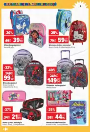 Catalog Carrefour Pagină 3: Ghiozdan troller prescolari €59,90, Ghiozdan troller școlari €149,00