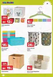 Catalog Carrefour Pagină 35: Cutie depozitare €12,90, Set x 2 umerașe pentru copii €6,99