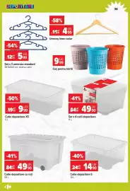 Catalog Carrefour Pagină 36: Cutie depozitare S €14,90, Set x 4 cutii depozitare €49,90