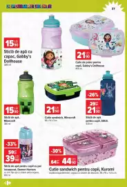 Catalog Carrefour Pagină 37: Cutie sandwich, Minecraft €21,90, Cutie sandwich pentru copii, Kuromi €44,90