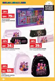 Catalog Carrefour Pagină 4: Ghiozdan K-POP DEMONS HUNTERS €59,90, Huntrix penar 3d k-pop demons hunters €34,90
