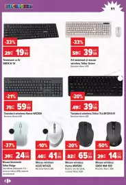 Catalog Carrefour Pagină 51: Mouse wireless ASUS WT425 €41,99, Kit tastatură și mouse wireless Tellur Green €39,99