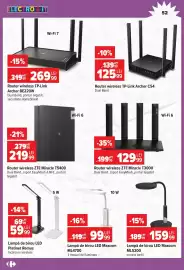 Catalog Carrefour Pagină 52: Lampă de birou LED Maxcom ML5200 €159,99, Lampă de birou LED Platinet Remus €59,99