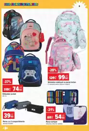 Catalog Carrefour Pagină 6: Ghiozdan școlari €74,90, Penar echipat €54,90