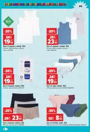 Catalog Carrefour Pagină 89: Set x 2 chiloți, copii, TEX €8,99, Set x 2 maiouri, băieți, TEX €19,99