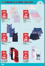 Catalog Carrefour Pagină 92: Set x 3 maiouri, băieți, MARVEL €34,99, Set x 3 maiouri, fete, DISNEY €29,99