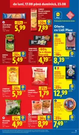 Catalog Lidl săptămâna 34 Pagină 11: Freshona Broccoli €4,99, SONDEY Biscuiți sandwich cremă vanilie €7,89