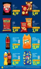 Catalog Lidl săptămâna 34 Pagină 22: Coca-Cola zero €5,49, COCA COLA / FANTA €6,99