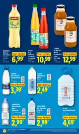 Catalog Lidl săptămâna 34 Pagină 24: LIVADA DOMNIȚEI Nectar de piersici / caise, fără zahăr €12,99