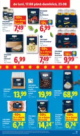 Catalog Lidl săptămâna 34 Pagină 33: Italiamo Cafea boabe Espresso €68,99, ITALIAMO Gnocchi umpluți €7,49