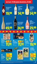 Catalog Lidl săptămâna 34 Pagină 39: ITALIAMO Carpaccio de caracatiță €19,99, ITALIANO Scoici / Midii €11,99