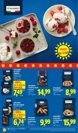 Catalog Lidl săptămâna 34 Pagină 40: ITALIAMO Croissante cu umplutură de cireșe €15,99, ITALIAMO Biscuiți fragezi €8,99