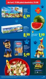 Catalog Lidl săptămâna 34 Pagină 45: Pepene verde cu puțini sâmburi €1,99, MELISSA Paste cu forme, din grâu dur €5,49