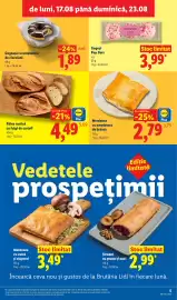 Catalog Lidl săptămâna 34 Pagină 5: Gogoașă cu umplutură de ciocolată €1,89, Gogoși Pop Dots €3,99