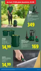 Catalog Lidl săptămâna 34 Pagină 51: PARKSIDE Pompă submersibilă pentru apă curată €169,00