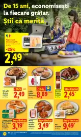 Catalog Lidl săptămâna 34 Pagină 72: Mix grill de porc, marinat €2,49, Scăricică de porc marinată €2,45