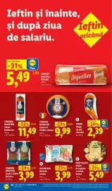 Catalog Lidl săptămâna 34 Pagină 76: CÂMARA NOASTRĂ Ceafă / Cotlet țărănesc €3,99, OCEAN SEA Batoane Surimi €3,99