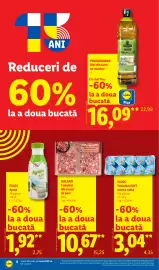 Catalog Lidl săptămâna 34 Pagină 8: Pilos Ayran €1,92, Dulano cubulețe din șuncă de porc €10,67