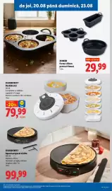 Catalog Lidl săptămâna 34 Pagină 87: SILVERCREST Aparat preparat clătite €99,99, ZENKER Forme silicon pentru friteuză €29,99