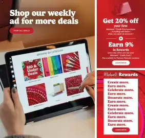 Michaels weekly ad week 33 Page 7