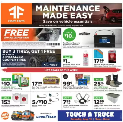 Mills Fleet Farm weekly ad (valid until 16-08)