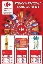 Catalog Carrefour Market săptămâna 33 Pagină 1: Heidi praline bouquet €14,99, Comtim mici de porc €8,99