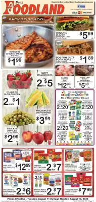 Foodland weekly ad (valid until 17-08)