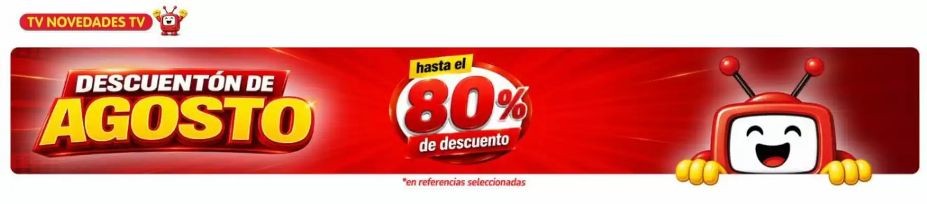 TV Novedades (válido hasta 2-09)
