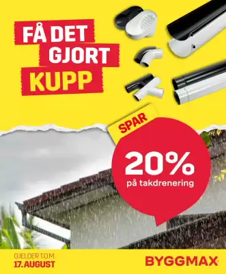 Byggmax (gyldig til 18-08)