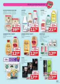 Catalog Auchan Pagină 13: Garnier botanic therapy €12,49, Lactovit gel duș diverse sortimente €11,79