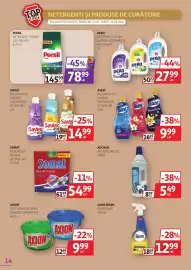 Catalog Auchan Pagină 14: Asevi balsam rufe diverse sortimente €9,99, Savex balsam rufe €14,99