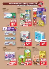 Catalog Auchan Pagină 15: Purina friskies active €79,99, Auchan hrană umedă pentru câini/pisici €1,09