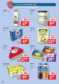 Catalog Auchan Pagină 4: Napolact telemea de vacă gust domol €13,29, Covalact cașcaval penteleu €17,99