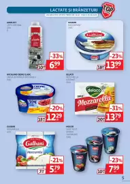 Catalog Auchan Pagină 5: Galbani mascarpone €13,99, Hochland creme clasic €12,29