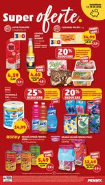 Catalog Penny săptămâna 33 Pagină 24: CORONA Bere blondă €4,65, Cașcaval Rucăr €34,99