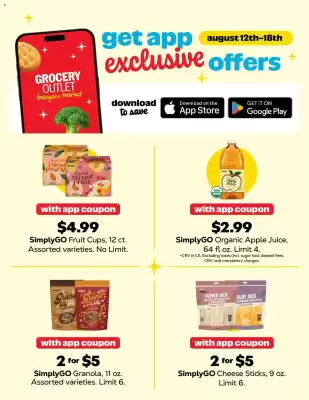 Grocery Outlet (valid until 18-08)
