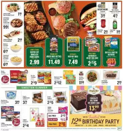 Lowes Foods weekly ad week 33 Page 12: Ore-Ida Potatoes €9,00, Lindy's Italian Ice €4,00