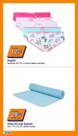 Action gazetka tydzień 33 Strona 11: Majtki dziewczęce 5 sztuk €12,95, Mata do jogi Kaytan €29,95