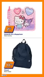 Action gazetka tydzień 33 Strona 2: Notatnik 3D z długopisem €2,99, Plecak €13,79
