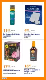 Action gazetka tydzień 33 Strona 23: Żel do golenia Gillette Mach3 XXL €11,40, Sterylne duże plastry First Aid €4,89