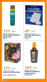 Action gazetka tydzień 33 Strona 23: Żel do golenia Gillette Mach3 XXL €11,40, Sterylne duże plastry First Aid €4,89
