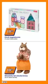 Action gazetka tydzień 33 Strona 9: Toi-Toys Klocki magnetyczne €19,95, Wiewiórka lub szkocka krowa €19,95