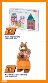 Action gazetka tydzień 33 Strona 9: Toi-Toys Klocki magnetyczne €19,95, Wiewiórka lub szkocka krowa €19,95