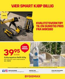 Byggmax kundeavis Side 2: Kullsyrepatron Refill 425g €39,95