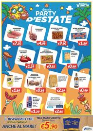 Volantino Supermercati Visotto Pagina 8: Tomahawk di suino €4,98, Wüber Wüberone l'originale €1,59