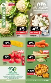 Netto gazetka Strona 4: Pieczarka biała polska €4,99, Kalafior polski €3,99